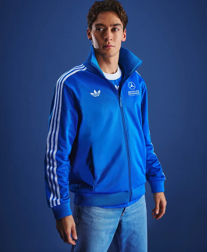 Adidas Mercedes-AMG Wonder Blue Top Track Jacket