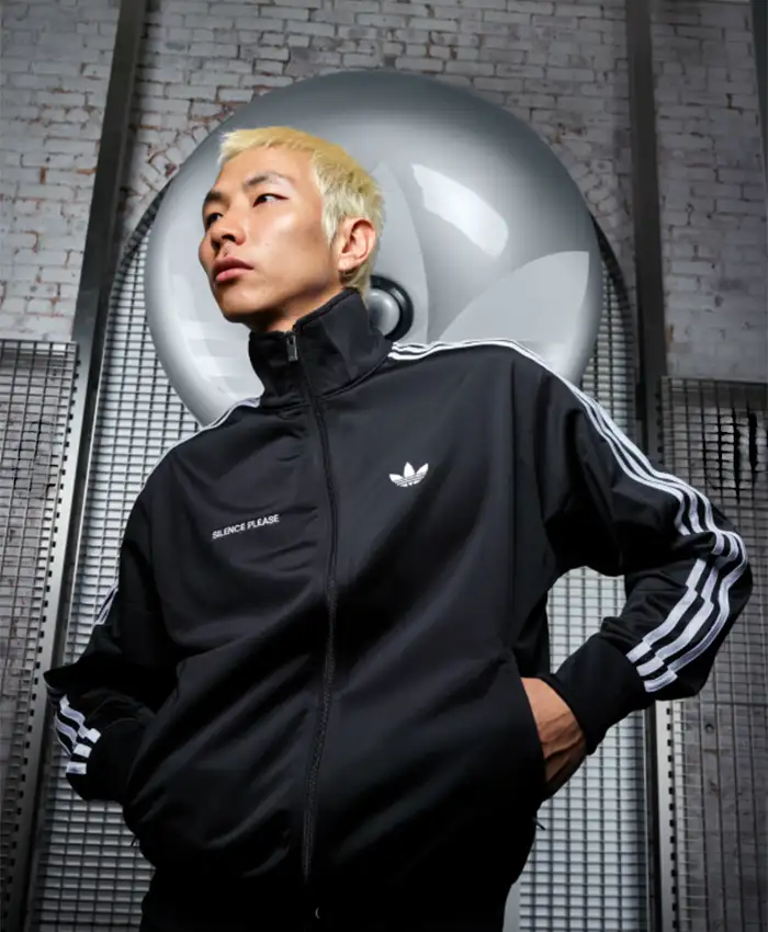 Adidas x The Silence Please Originals Firebird Jacket