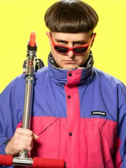 Alien Boy Oliver Tree Parachute Two-Tone Jacket