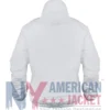 Back view of FIFA World Cup 2026 Nike France Anthem Ice Blue Polyester Jacket