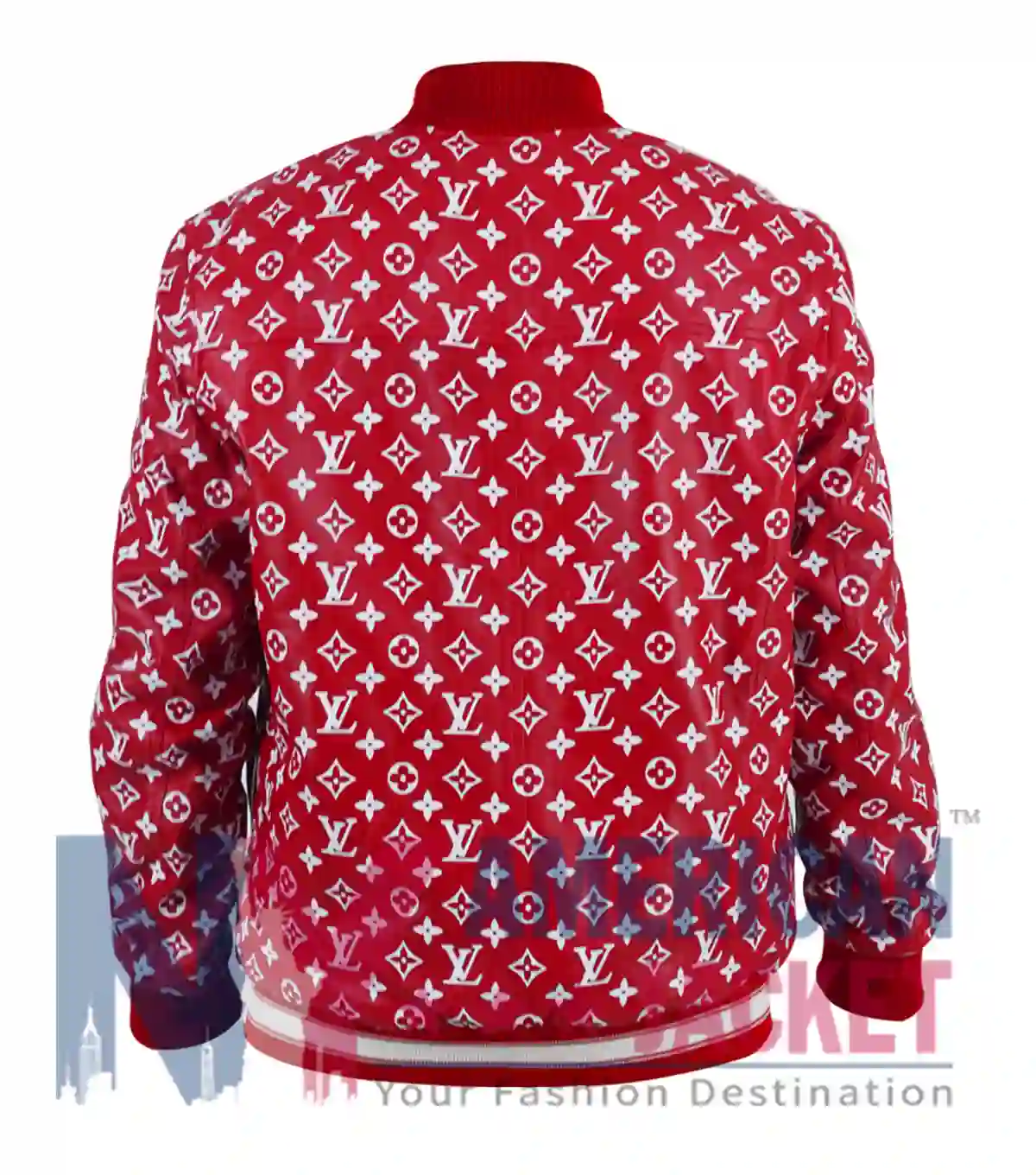 Baseball Supreme x Louis Vuitton Leather Jacket