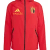Belgium Adidas Tiro Travel Red Windbreaker Jacket