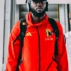 Belgium Adidas Tiro Travel Windbreaker Red Jacket