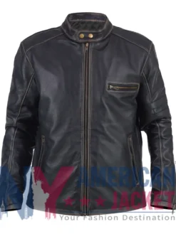 Blue Bloods Black Donnie Wahlberg Leather Jacket