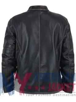 Blue Bloods Donnie Wahlberg Leather Black Jacket