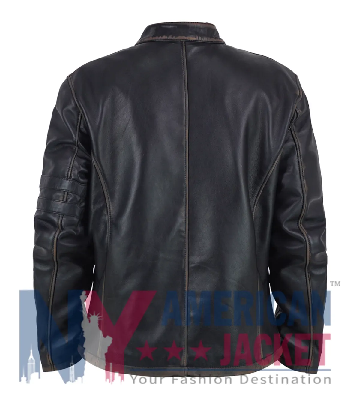 Blue Bloods Donnie Wahlberg Leather Black Jacket
