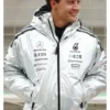 British-Racing-Driver-George-Russell-Streetwear-Silver-Hooded-Jacket