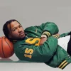 Brunson-Stocks Nike Asherhyde Green Varsity Jacket