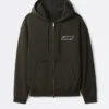 Calvin Klein Jungkook Zip-Up Black Hoodie