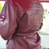 Carolina Hurricanes NHL Mary Raclawski Playoff Leather Jacket