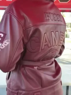 Carolina Hurricanes NHL Mary Raclawski Playoff Leather Jacket
