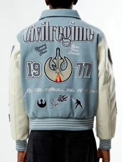 Civil x Star Wars Rebellion Letterman Varsity Jacket For Sale