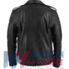 Classic Quilted Leather Biker Jacket