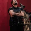 Copenhagen Night 2 The Weeknd Studded Black Leather Vest