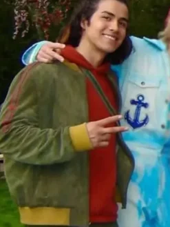 Descendants Wicked Wonderland Joel Oulette Green Jacket