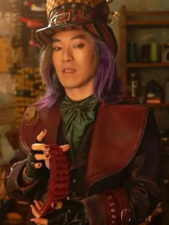 Descendants Wicked Wonderland Maddox Hatter Leather Coat