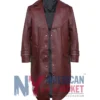 Descendants Wicked Wonderland Maddox Hatter Leather Coat For Sale