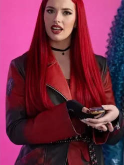 Descendants Wicked Wonderland Princess Red Leather Blazer