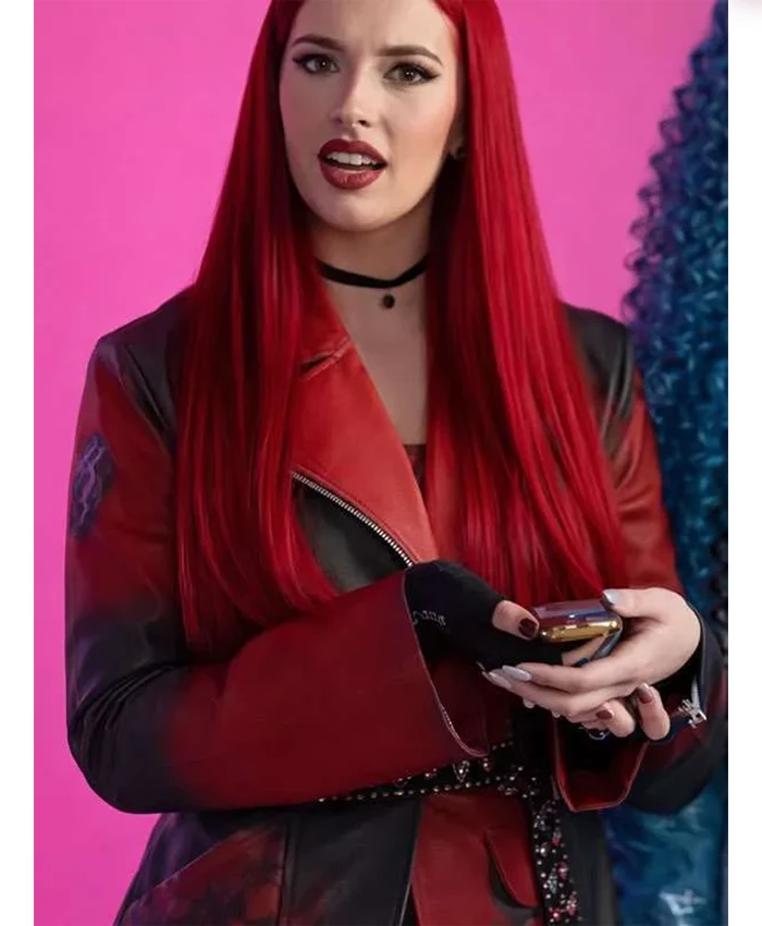 Descendants Wicked Wonderland Princess Red Leather Blazer