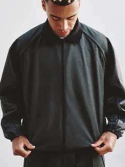 Désiré Doué Nike Atelier Leather Black Jacket