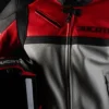 Ducati Branded Red Motorcycle Leather Jacket