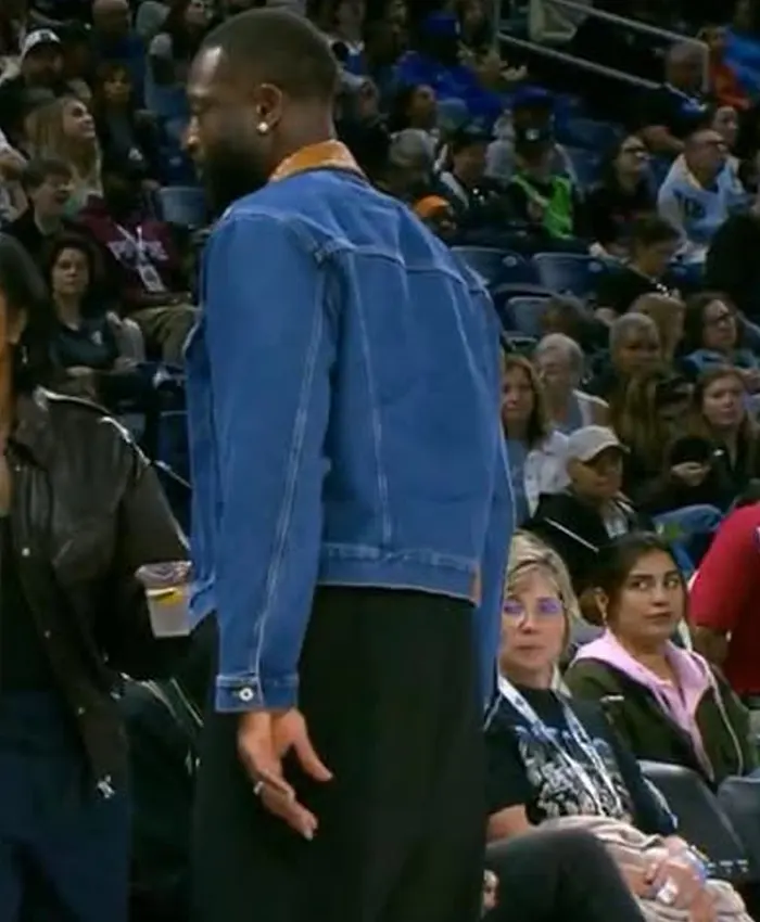 Dwyane Wade Denim Blue Jacket