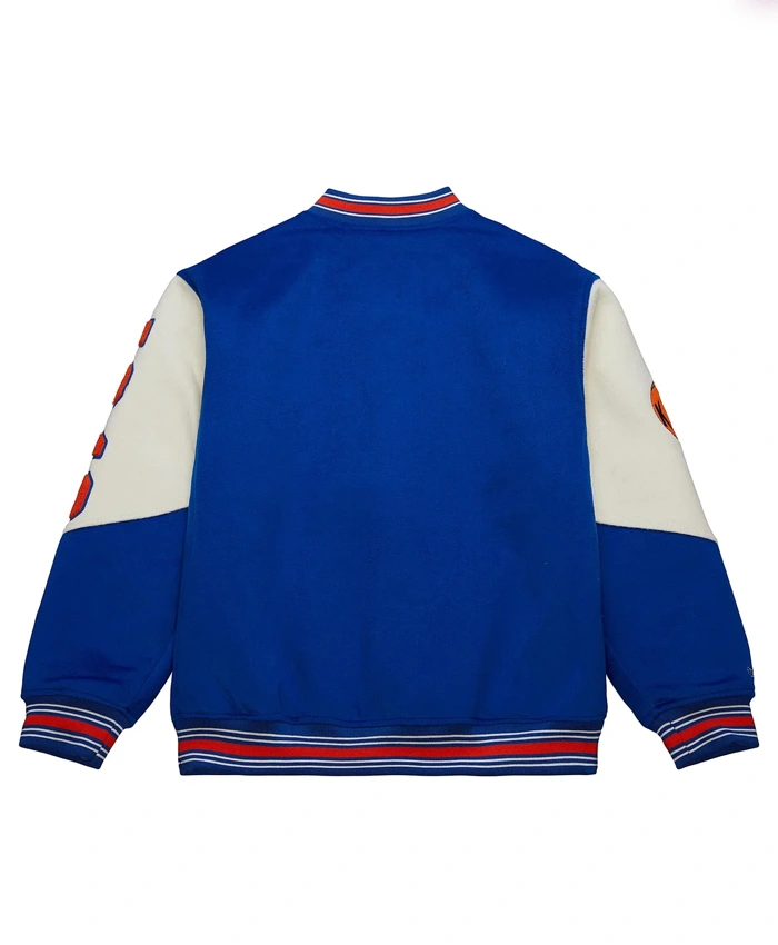 Egypt Dean Knicks 2026 Victory Parade Varsity Jacket