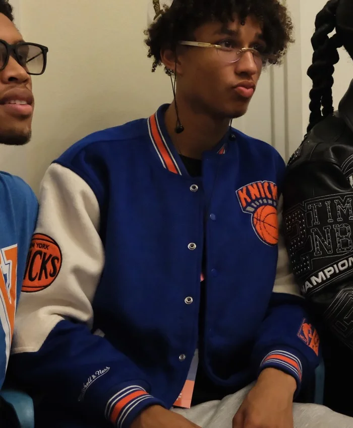Egypt Dean Knicks Victory Parade 2026 Varsity Jacket