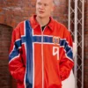 Erling Haaland Custom Norway Leather Jacket