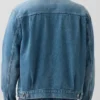 Euphoria S03 Zendaya Coleman Blue Denim Jacket Back