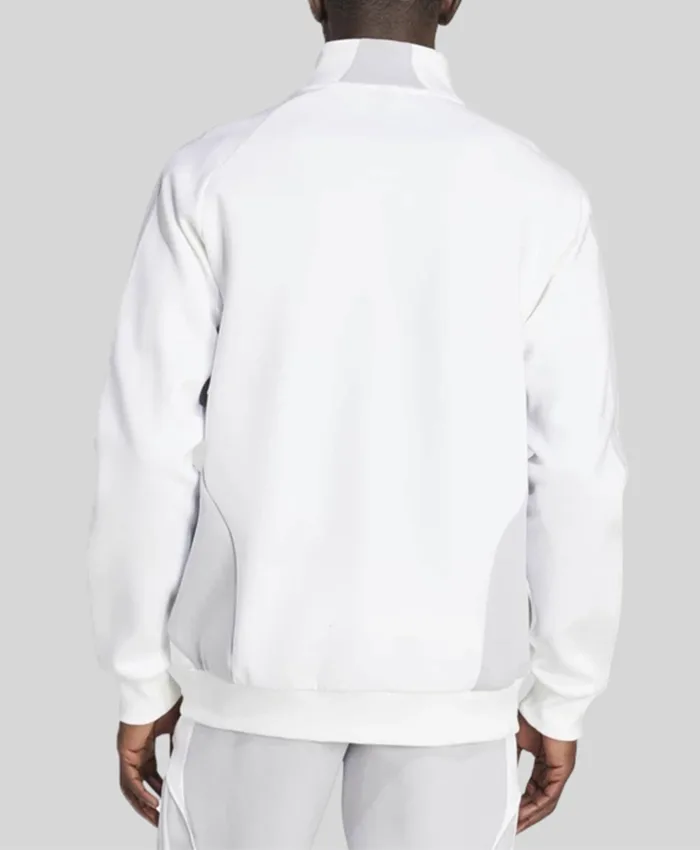 FIFA World Cup 2026 Adidas Real Madrid White Track Jacket For Sale