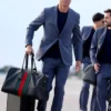 FIFA World Cup 2026 Portugal Cristiano Ronaldo Navy Blue Suit