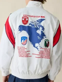 FIFA World Cup 2026 Team Patches White Jacket For Sale