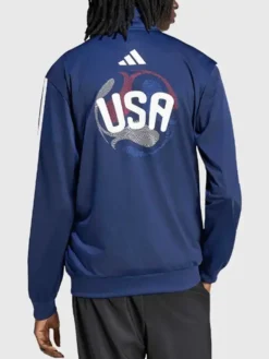 FIFA World Cup 2026 USA Navy Track Jacket Back