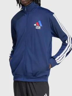 FIFA World Cup 2026 USA Navy Track Jacket Front