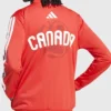 FIFA World Cup Canada Red Track Jacket Back