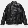 Fat Joe Game 3 NBA Finals Black Leather Jacket