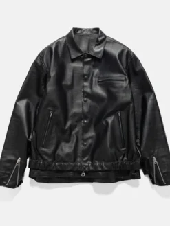 Fat Joe Game 3 NBA Finals Black Leather Jacket