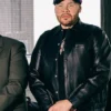 Fat Joe NBA Finals Game 3 Black Leather Jacket