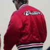 Future Louis Vuitton SS27 Red Varsity Jacket