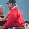 Future Louis Vuitton SS27 Varsity Red Jacket