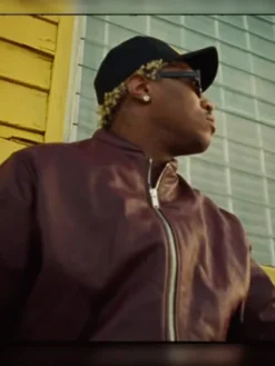 Future Radio The Real Me Brown Leather Jacket