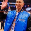 Game 3 Jeremy Lin NBA Finals Blue Varsity Jacket