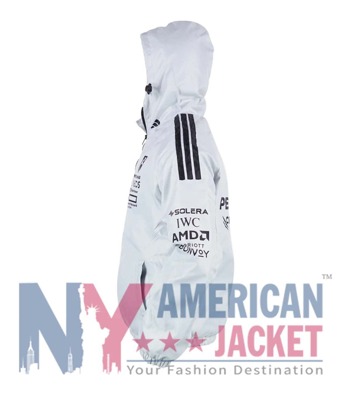 George Russell Silver Jacket