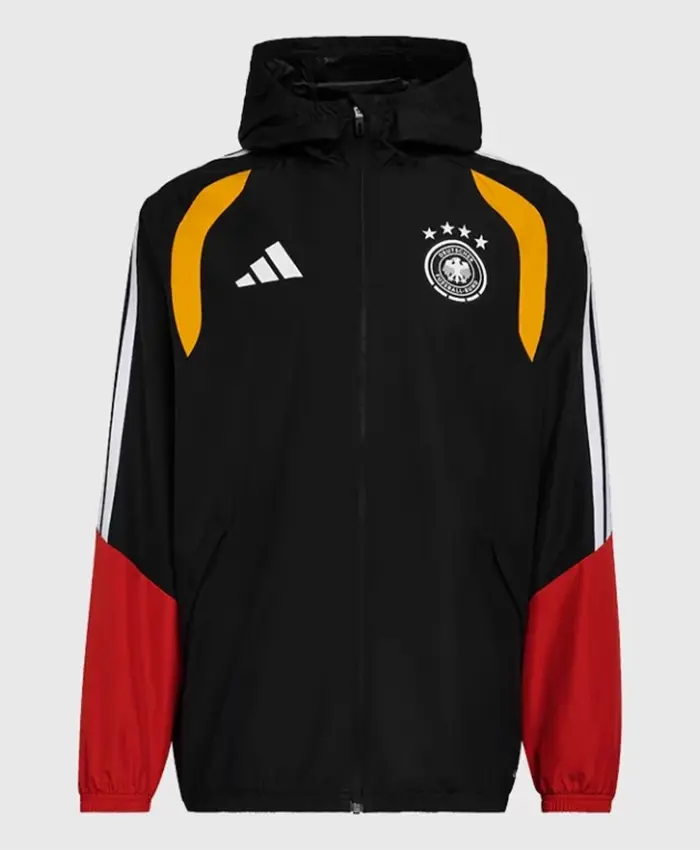 Germany adidas FIFA x World Cup 2026 Full-Zip Jacket Front