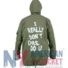 Green Jacket I Don’t Really Care Do U