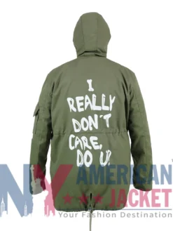 Green Jacket I Don’t Really Care Do U