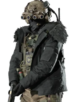 Hound Wolf Squad Resident Evil 8 Gray Jacket