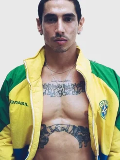 Intra Brazil Nations Multicolor Jacket For Sale