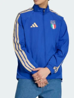 Italy Adidas 2026 Home Anthem Jacket Front